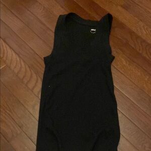 Aerie Black Sleeveless Bodysuit